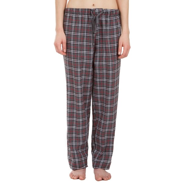 grey plaid pants womens
