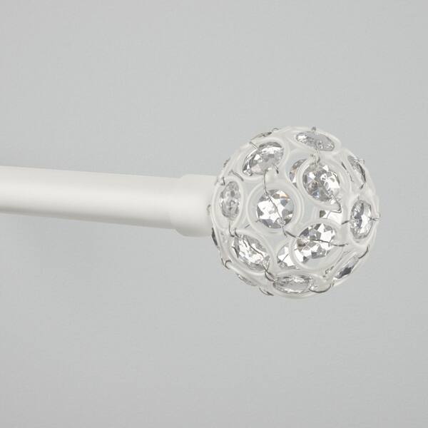 Shop Ati Home Rings 1 Curtain Rod And Finial Set On Sale Free
