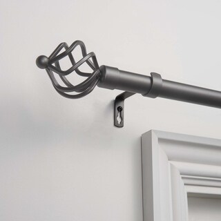 Buy Wrought Iron Curtain Rods Hardware Online At Overstock Our