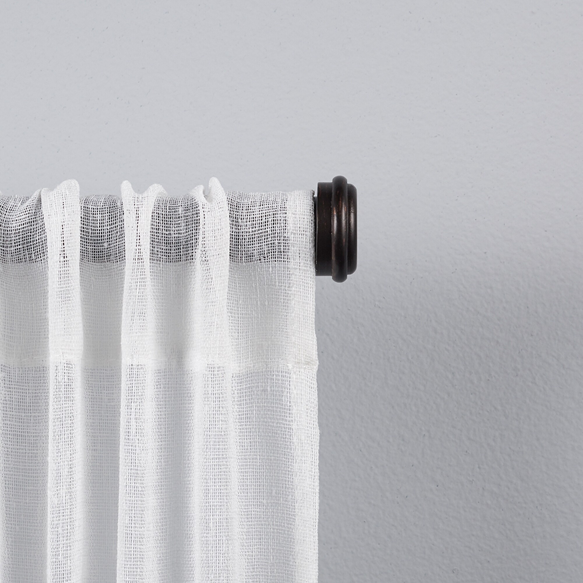 Shop Ati Home Topper 1 Curtain Rod And Finial Set On Sale