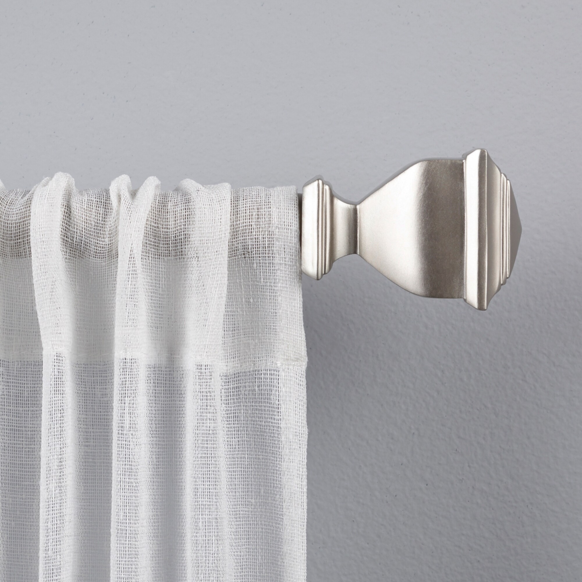 Porch Den Granada 1 Inch Curtain Rod And Finial Set Ebay