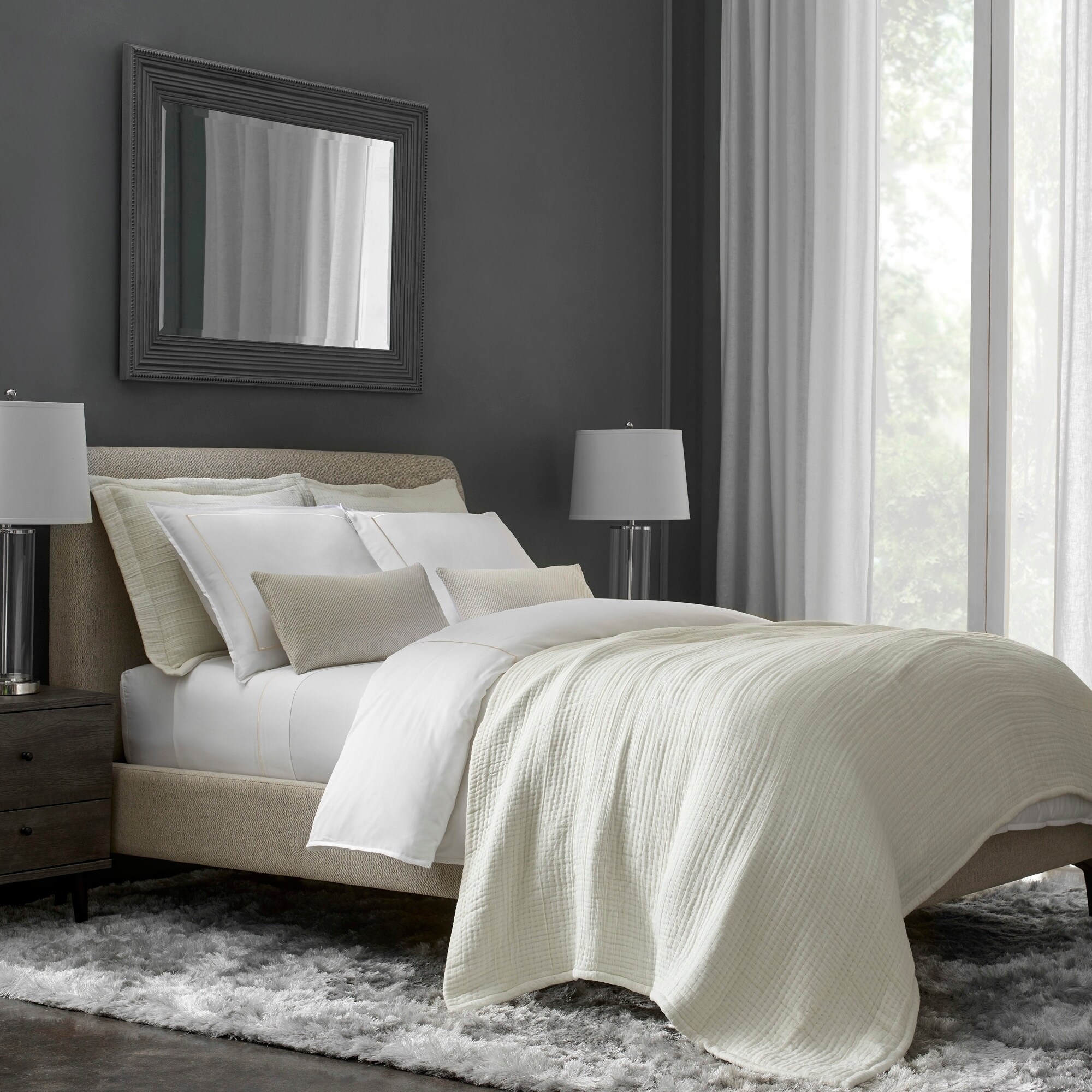 Flatiron Hotel Satin Stitch Duvet Cover Ebay