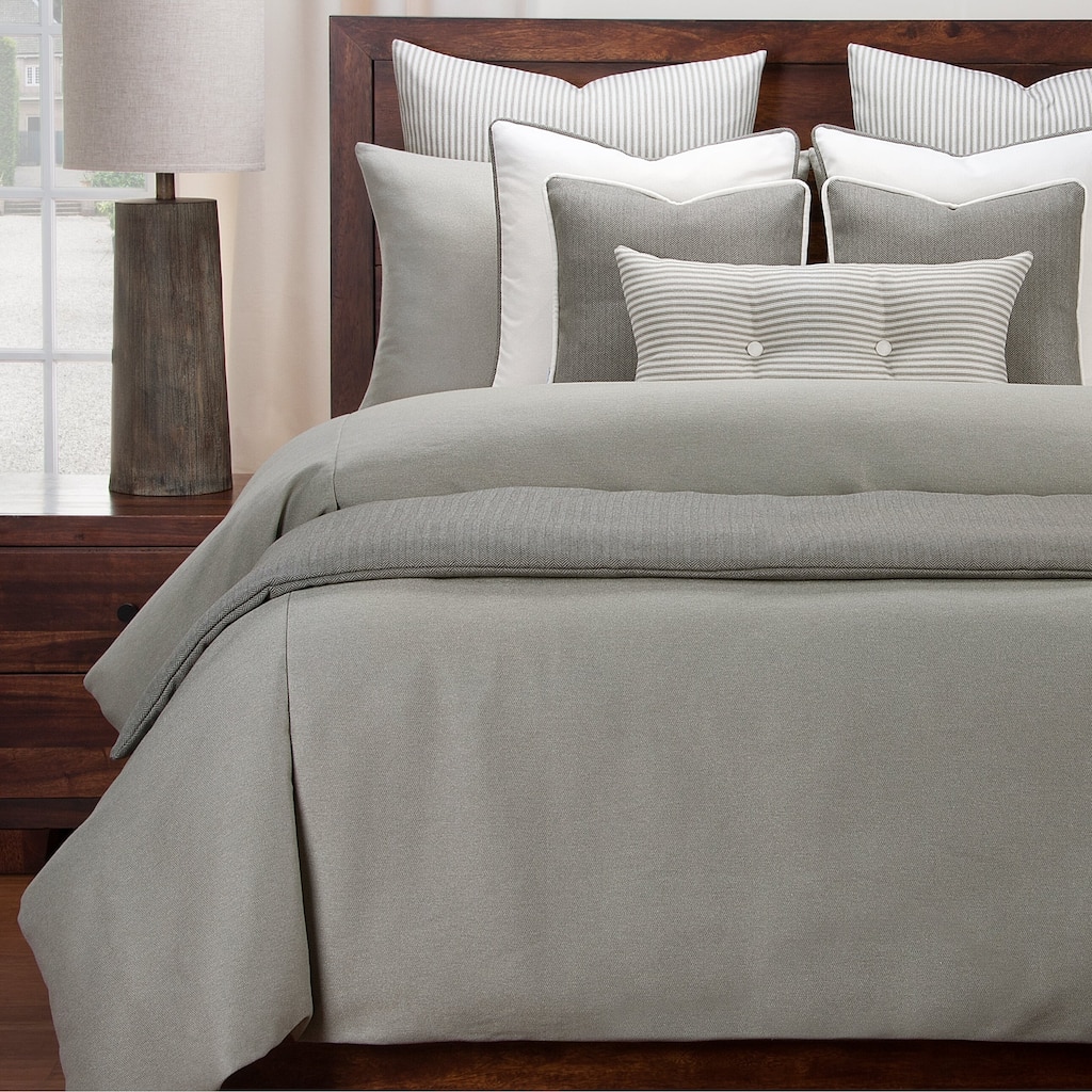 Revolution Plus Everlast Greige Stain Resistant Duvet Set