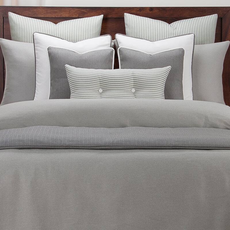 Revolution Plus Everlast Greige Stain Resistant Duvet Set