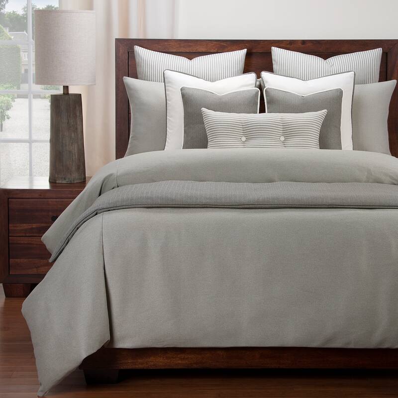 Revolution Plus Everlast Greige Stain Resistant Duvet Set