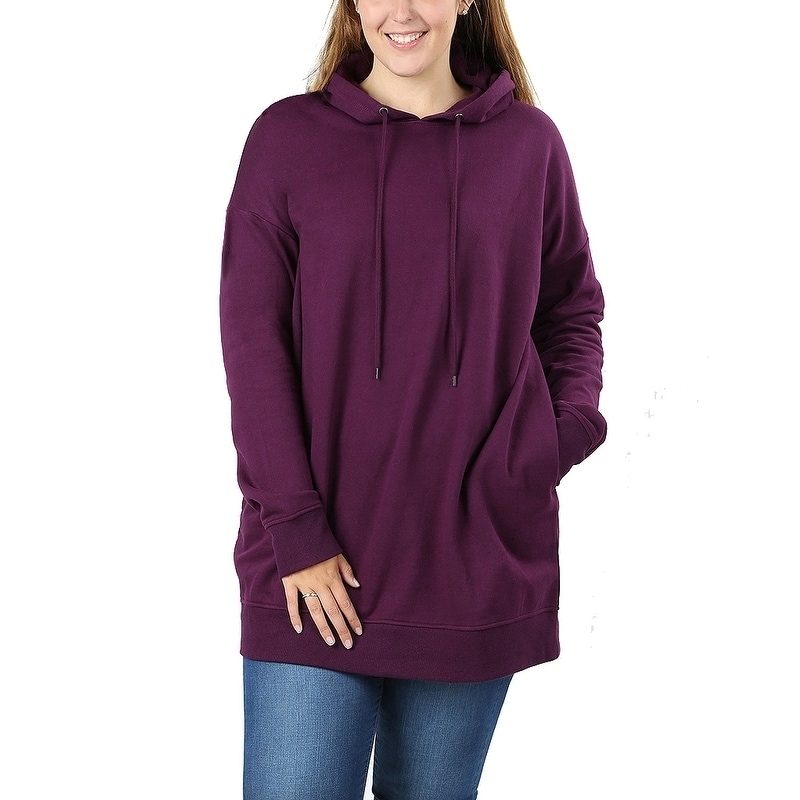 women's plus hooded sweatshirt