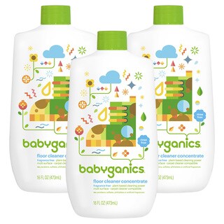 Shop Babyganics Floor Cleaner Concentrate Fragrance Free 16 Oz