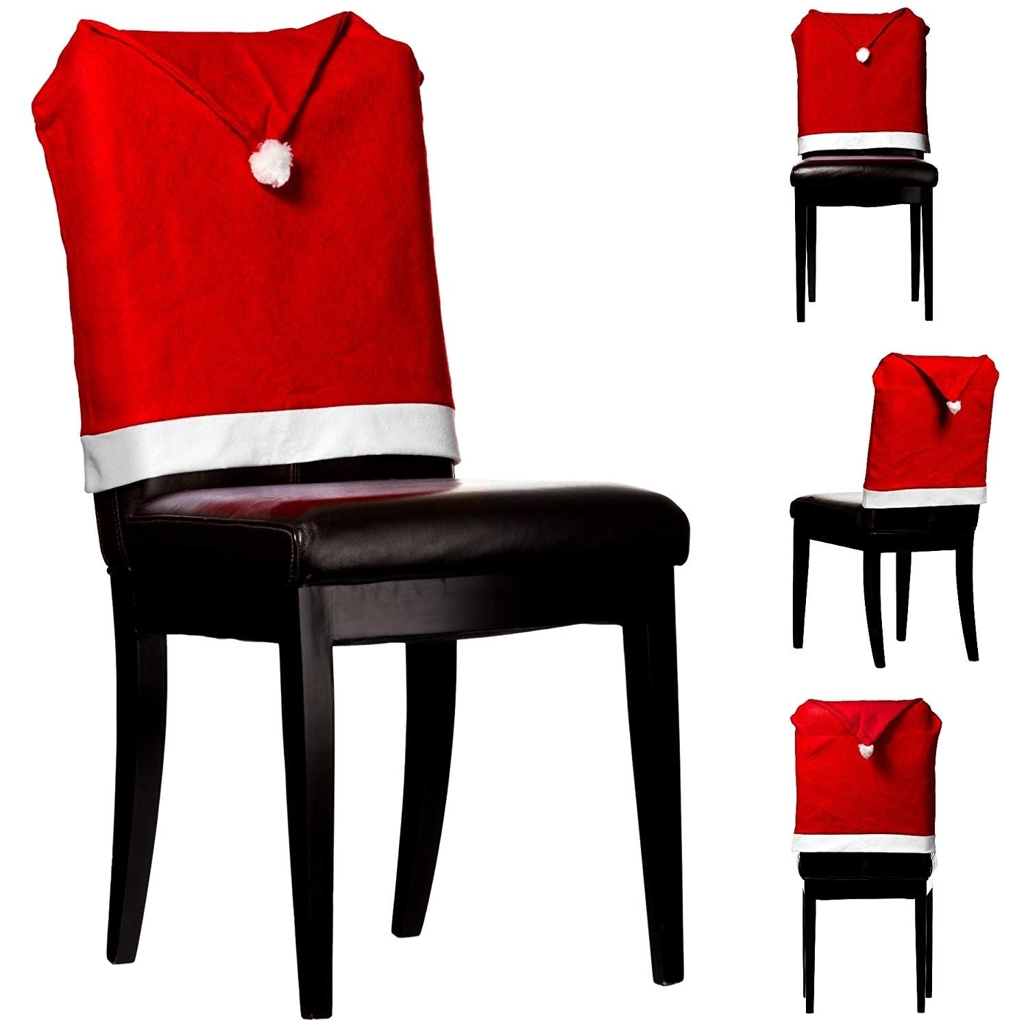 santa hat chair covers set of 2