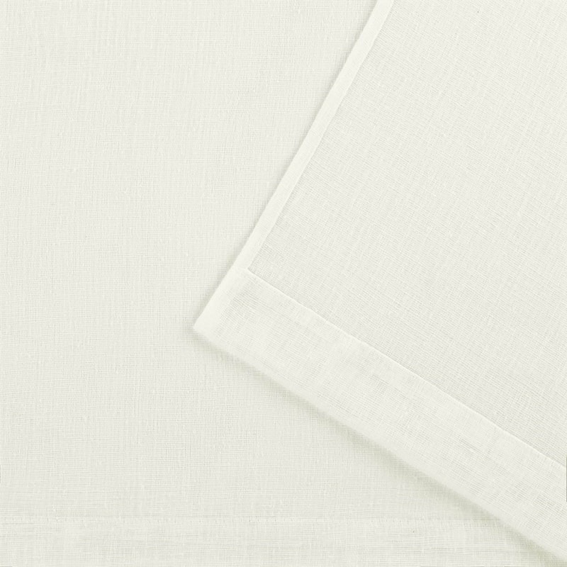 ATI Home Belgian Jacquard Sheer Double Pinch Pleat Top Curtain Panel Pair