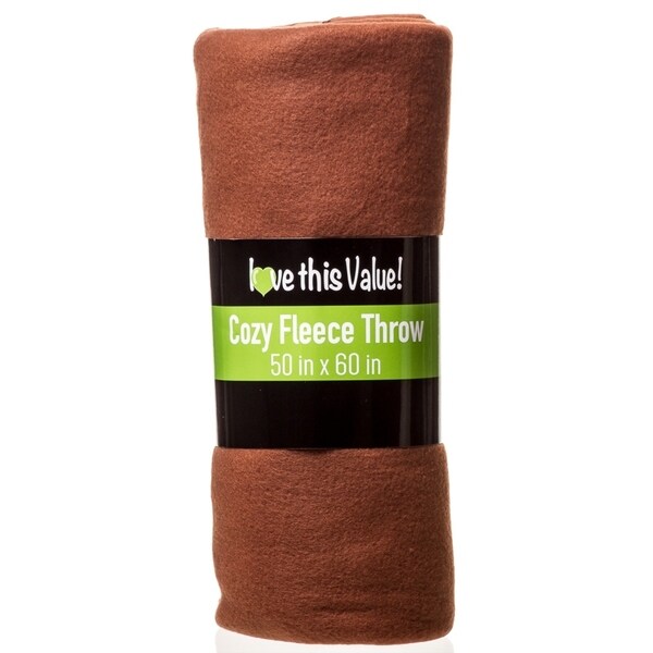 Imperial Home Premium Super Soft Cozy Fleece Throw Blanket - 50" x 60" Fleece Blanket