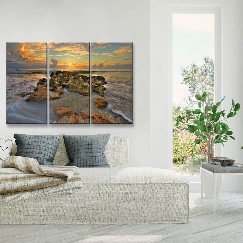 Ready2HangArt 'Spellbound' Oversized 3-Piece Canvas Wall Decor Set