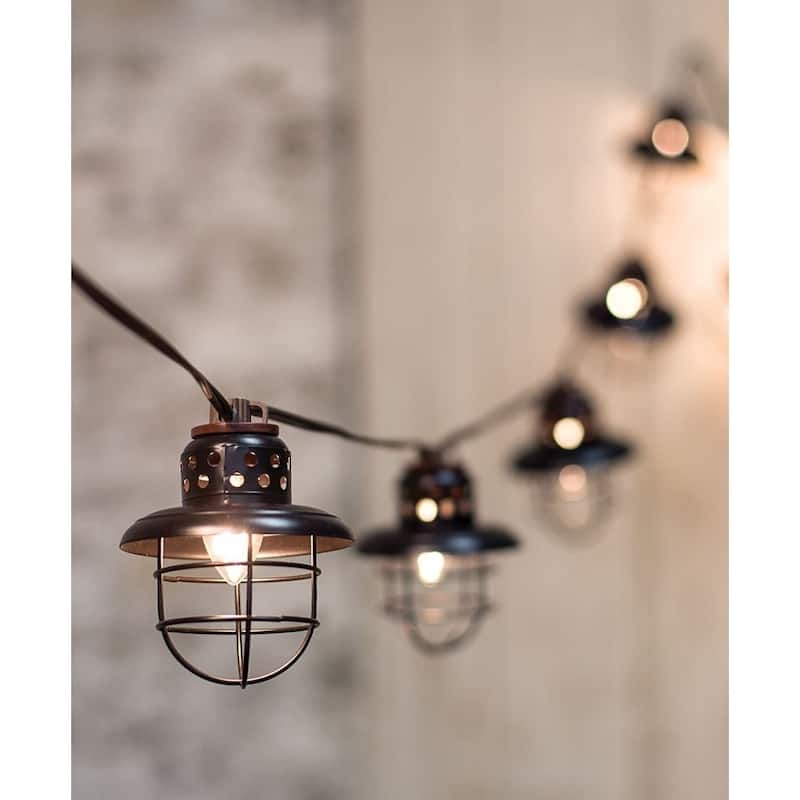 Black Lantern String Lights