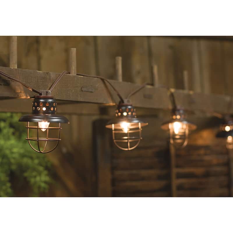 Black Lantern String Lights