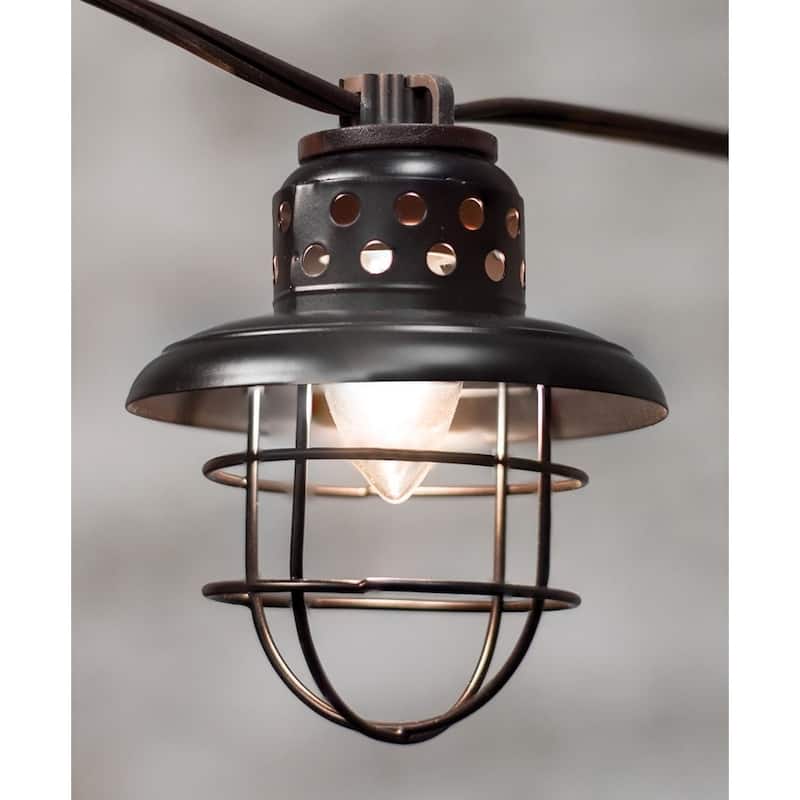 Black Lantern String Lights