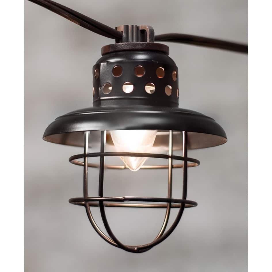 Black Lantern String Lights