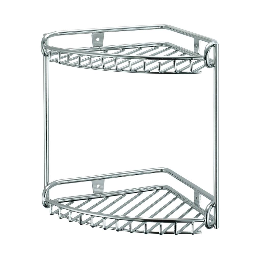 Empire Tivoli Stainless Steel Double Corner Wire Bakset