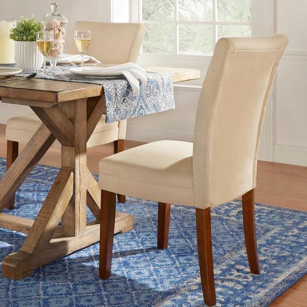 Shop Parson Classic Upholstered Dining Chair (Set of 2) by ...