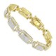 preview thumbnail 1 of 2, Luxurman 10K Gold Pave Diamond Bracelet for Men 2.75ct