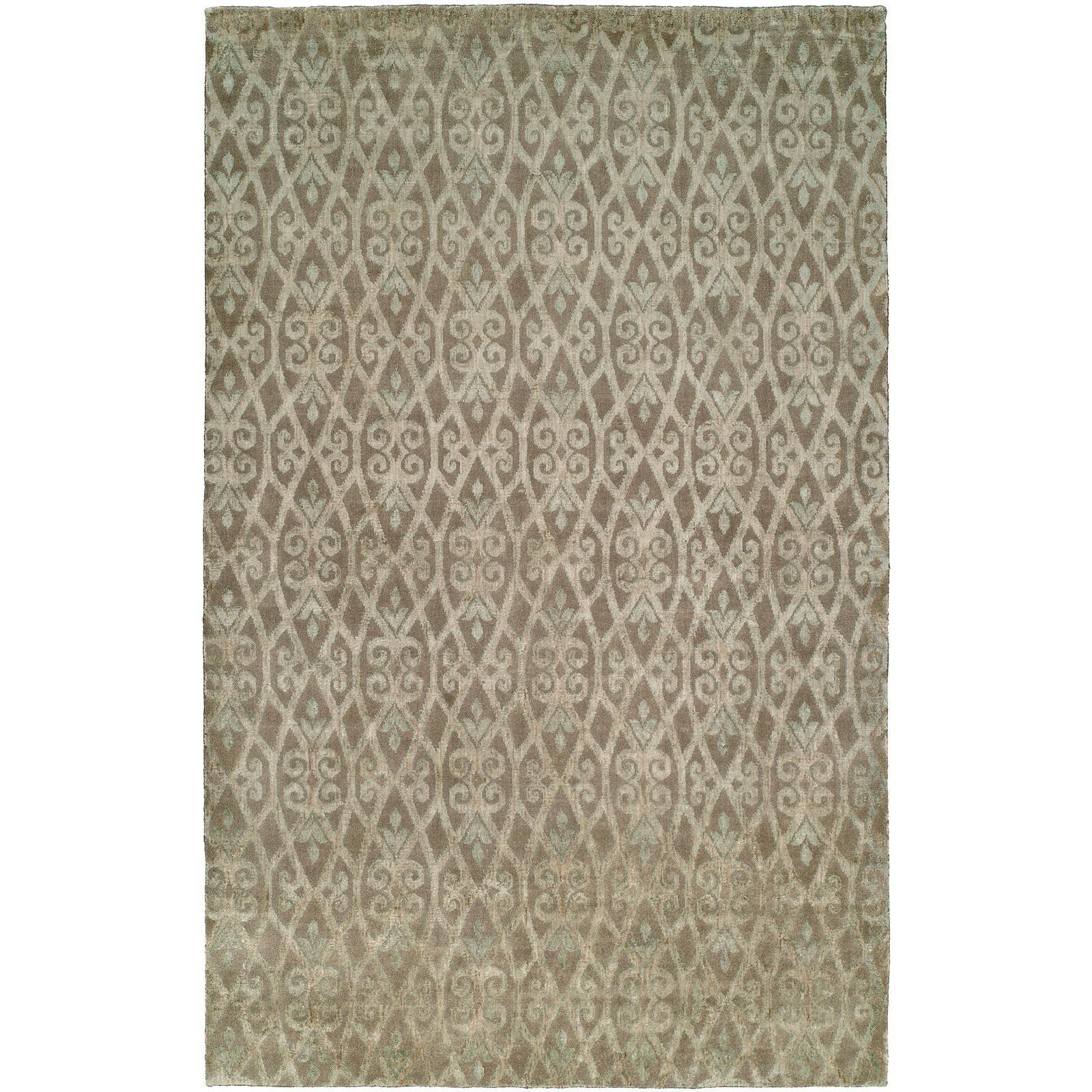 KALATY Gramercy Medium/Brown Wool Handmade Area Rug