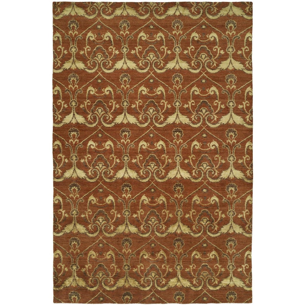 Gramercy Terracotta Wool Handmade Area Rug