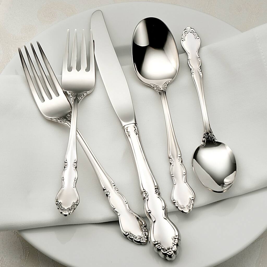 Oneida Dover Fine Stainless Steel 20-Pc Flatware Set Service for 4