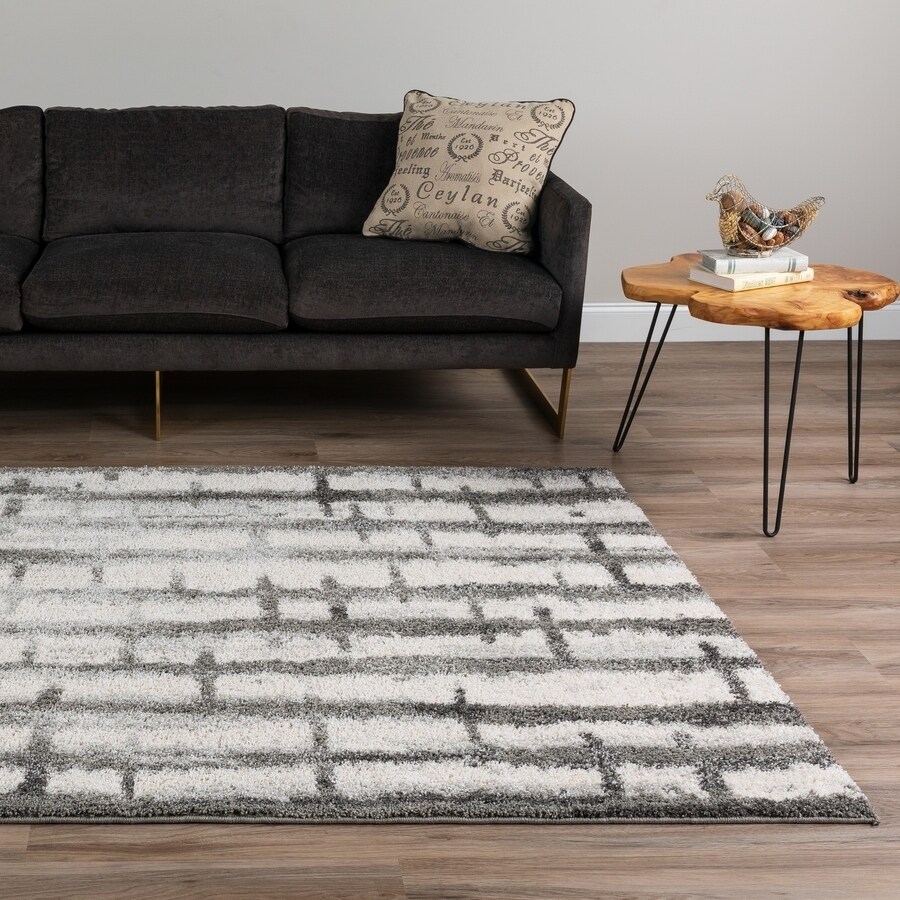 5'1x7'5 Grey Ivory Taupe Abstract Stripe Modern Contemporary Rectangle Polypropylene Contains Latex Stain Resistant 5' 1 X 7' 5 Reston Ivory/Neutral Horizontal Stitch Area Rug 5'1x7'5 Grey Ivory Taupe Abstract Stripe Modern Contemporary Rectangle Polypropylene Contains Latex Stain Resistant 5' 1 X 7' 5 Reston Ivory/Neutral Horizontal Stitch Area Rug