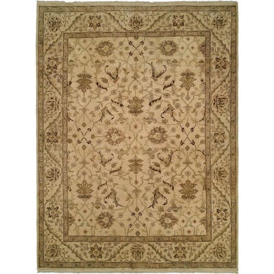 Royal Manner Heritage Ivory Hand-knotted Area Rug