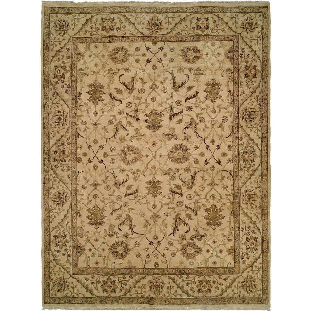 Royal Manner Heritage Ivory Hand-knotted Area Rug