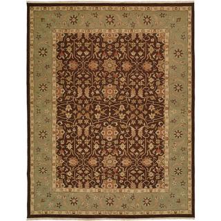 Sierra Ivory/Rust Wool Soumak Area Rug - Bed Bath & Beyond - 18595270