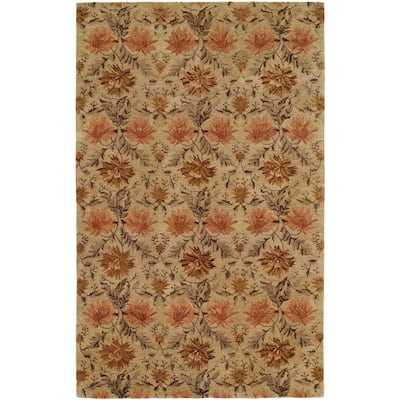 Terrazzo Sand Wool Hand-tufted Area Rug