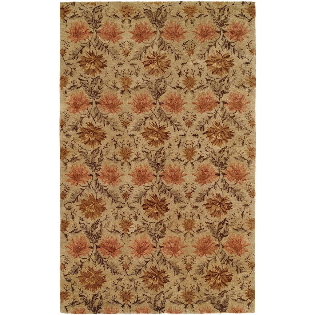 Terrazzo Sand Wool Hand-tufted Area Rug