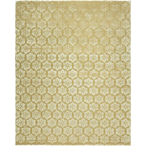Yellow 4 X 6 Area Rugs Online At Our Best Deals Valencia Gold Wool Hand Tufted Area Rug 3 6 X 5