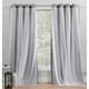 preview thumbnail 61 of 108, ATI Home Catarina Layered Curtain Panel Pair with grommet top