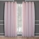 preview thumbnail 31 of 108, ATI Home Catarina Layered Curtain Panel Pair with grommet top