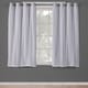 preview thumbnail 45 of 108, ATI Home Catarina Layered Curtain Panel Pair with grommet top