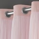 preview thumbnail 18 of 108, ATI Home Catarina Layered Curtain Panel Pair with grommet top
