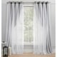 preview thumbnail 62 of 108, ATI Home Catarina Layered Curtain Panel Pair with grommet top