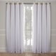 preview thumbnail 40 of 108, ATI Home Catarina Layered Curtain Panel Pair with grommet top