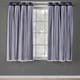 preview thumbnail 35 of 108, ATI Home Catarina Layered Curtain Panel Pair with grommet top
