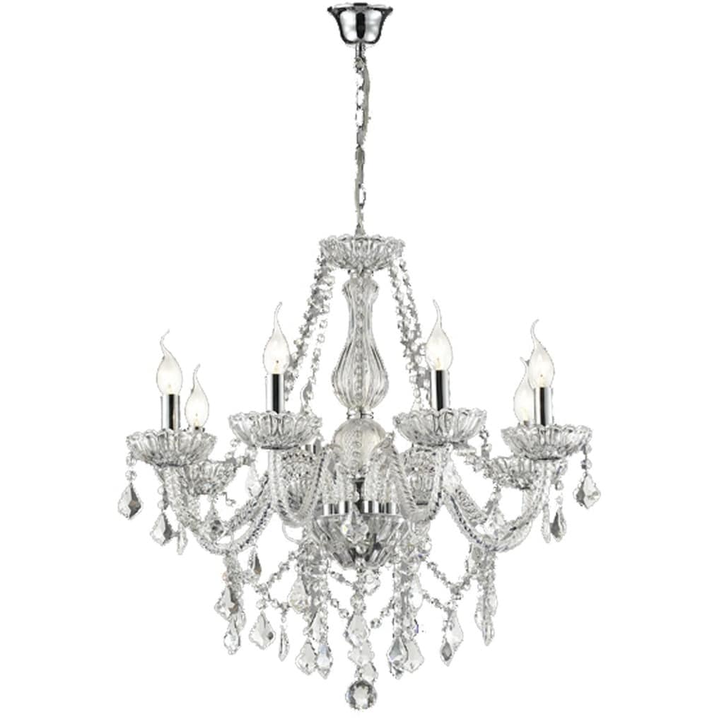 Lumenno Traditional 12-light Chrome Chandelier - Chandeliers For Bedrooms by Overstock.com