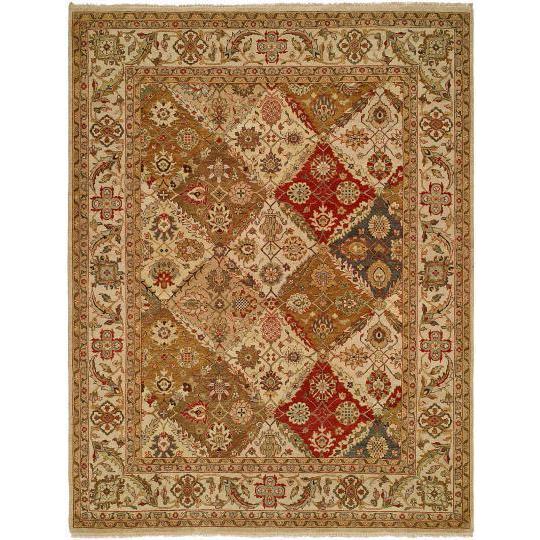 KALATY Allegro Multi Hand-knotted Wool Area Rug
