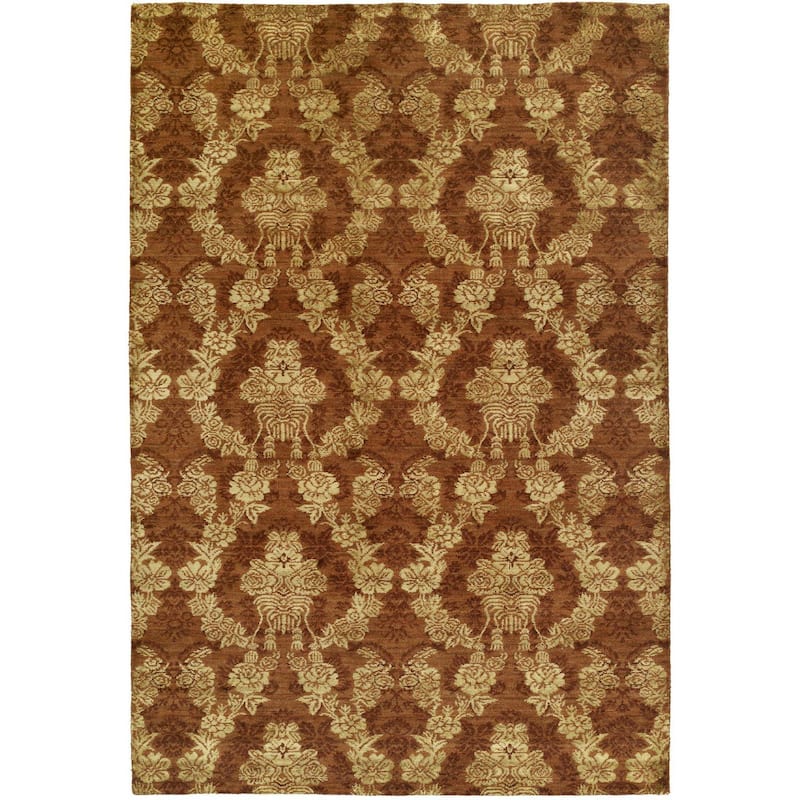 Gramercy Autumn Spice Wool Handmade Area Rug