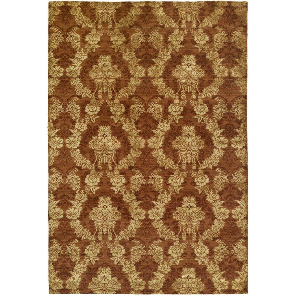 Gramercy Autumn Spice Wool Handmade Area Rug