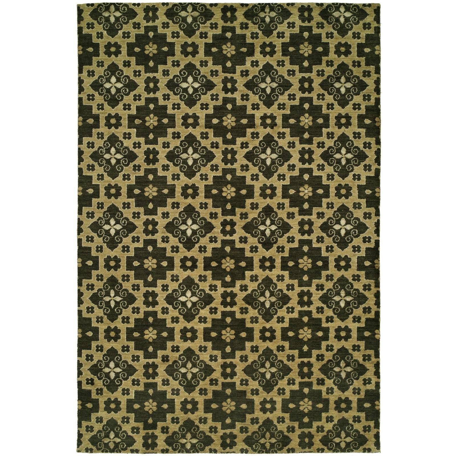 KALATY Gramercy Chino Multicolored Wool/Viscose Handmade Area Rug Multi