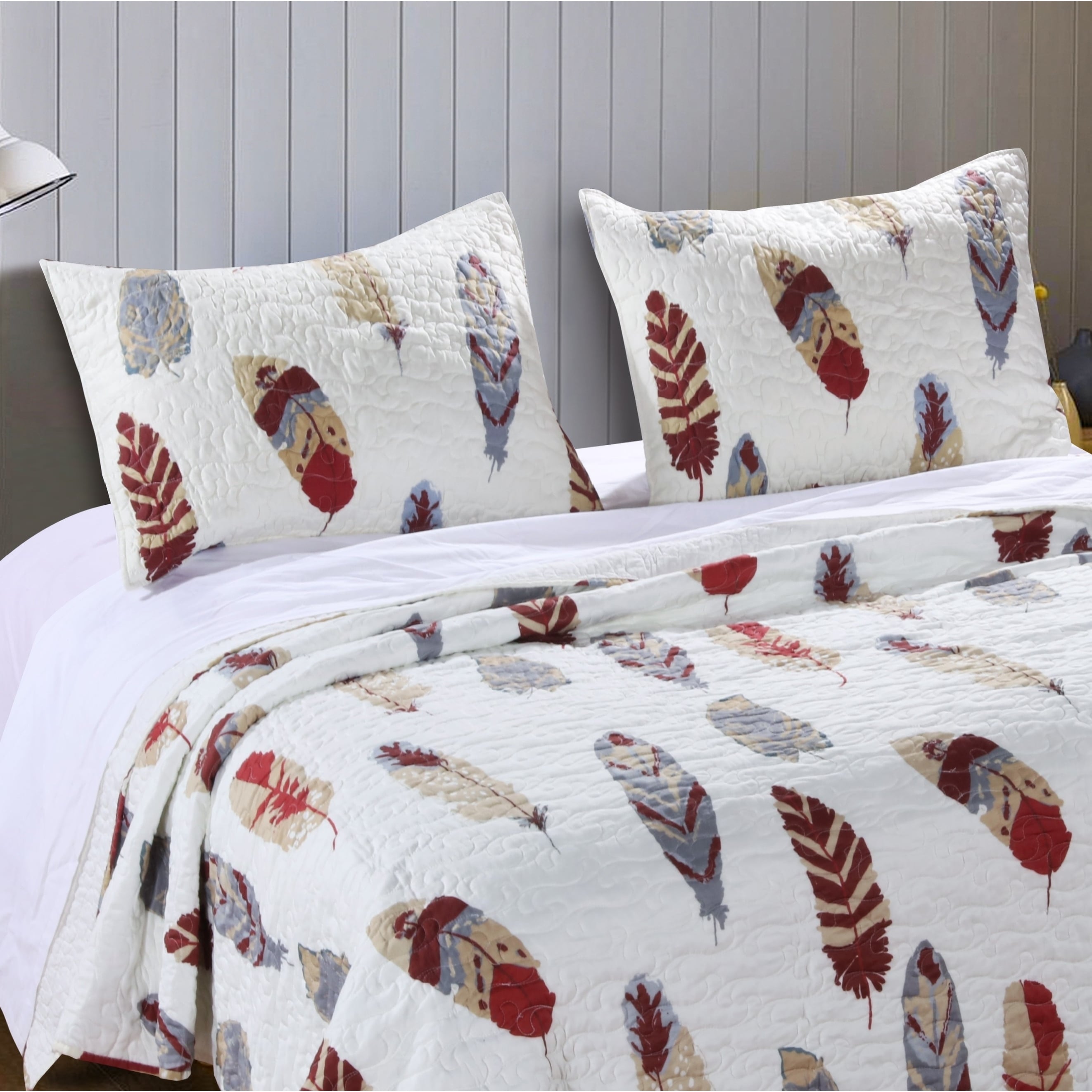 Shop Dream Catcher Gold Quilted Pillow Sham Set Set Of 2 On
