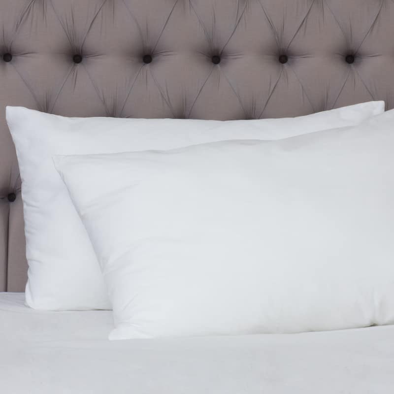 Cotton Down/ Feather Pillow - White