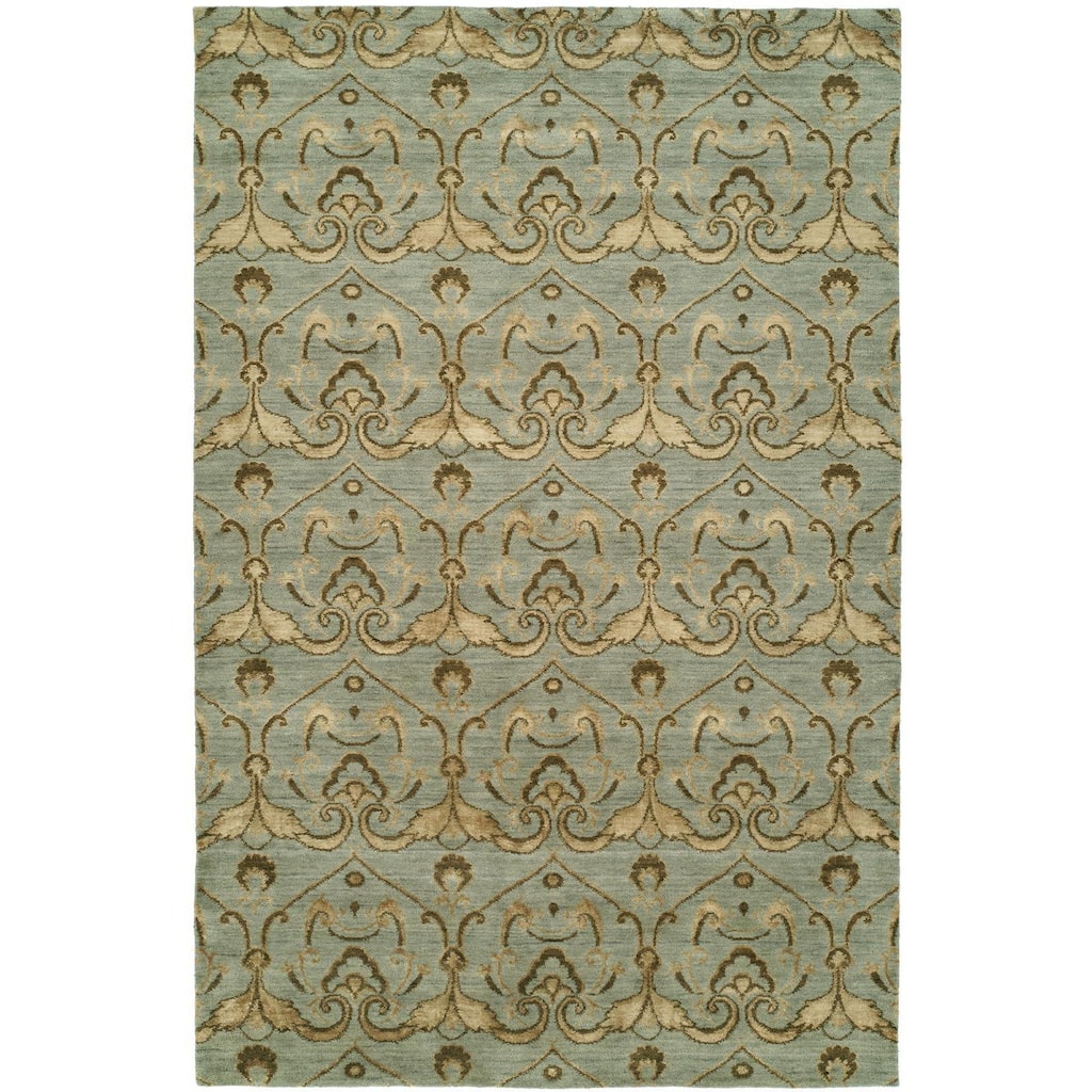 Gramercy Baltic Teal Wool Handmade Area Rug
