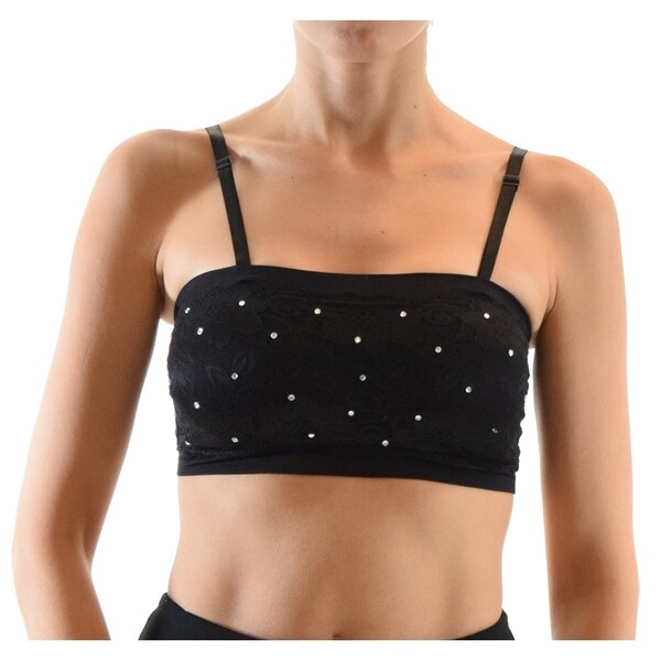 bandeau sports bra