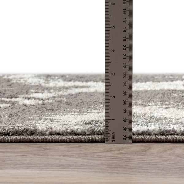 Addison Rugs Platinum Collection Moroccan Ikat Grey/Orange/Multicolored