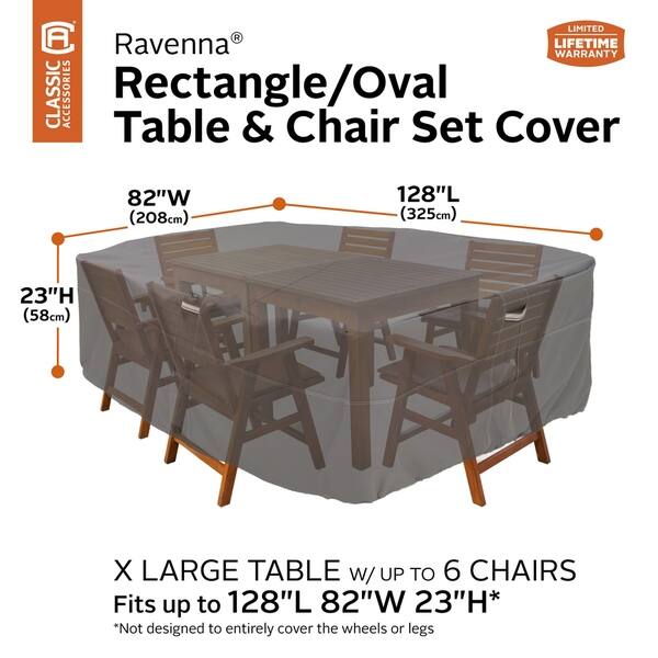 Clic Accessories Ravenna Water Resistant 128 Inch Clic Accessories Ravenna Water